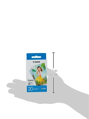 Canon Photo Paper, 2" x 3", 20 Sheets (3214C002[AA]) (Pack of 2)