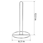 OBODING Paper Towel Holder Countertop - Silver view 5