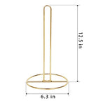 OBODING Paper Towel Holder Countertop - Gold view 5