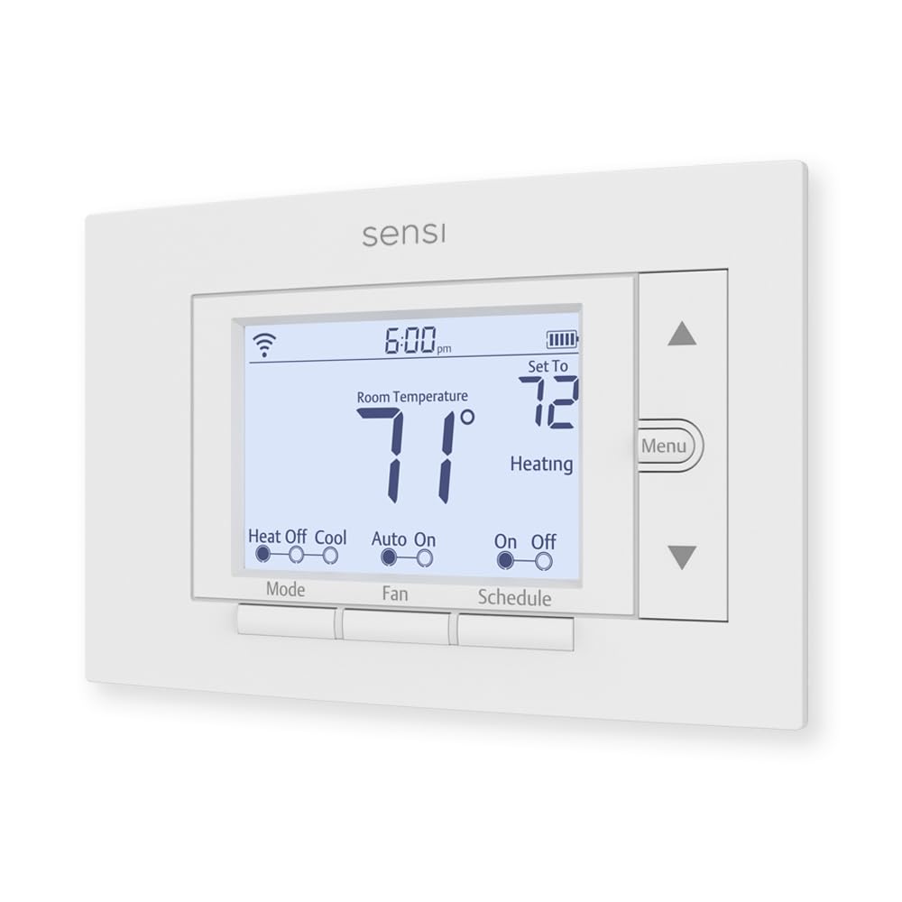 Sensi Smart Thermostat, Wi-Fi, DIY, Alexa, Energy Star Certified, ST55 (additional view 11)