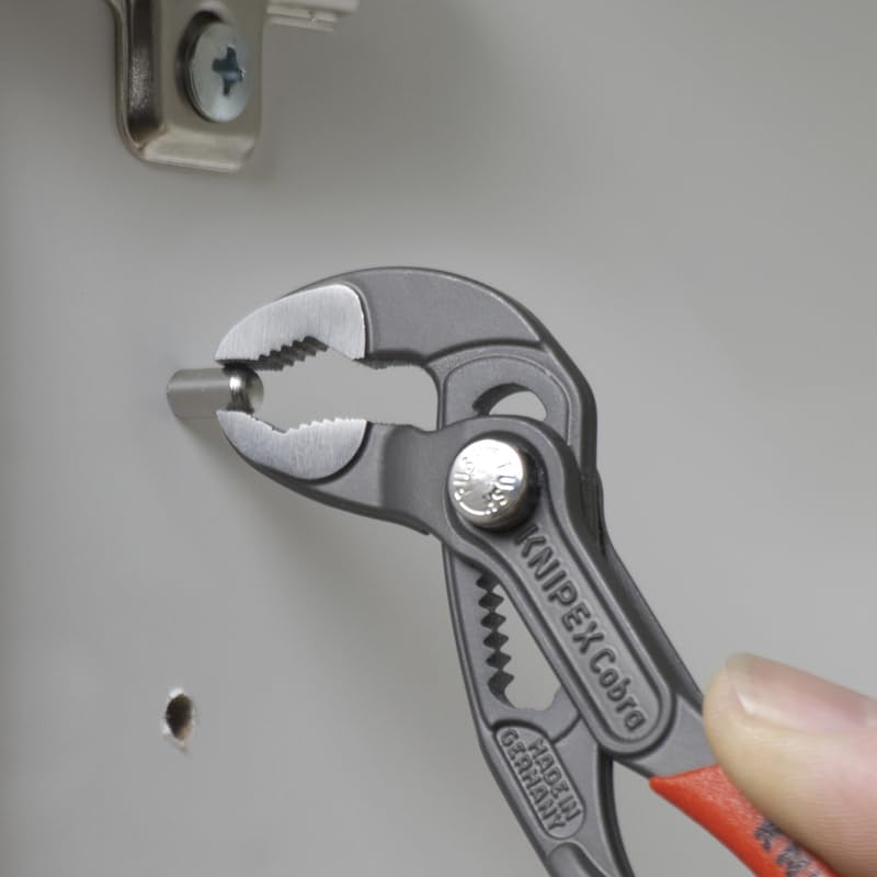 KNIPEX 87 01 125, 5 in. Cobra Water Pump Pliers, Capacity 1-1/16 in.