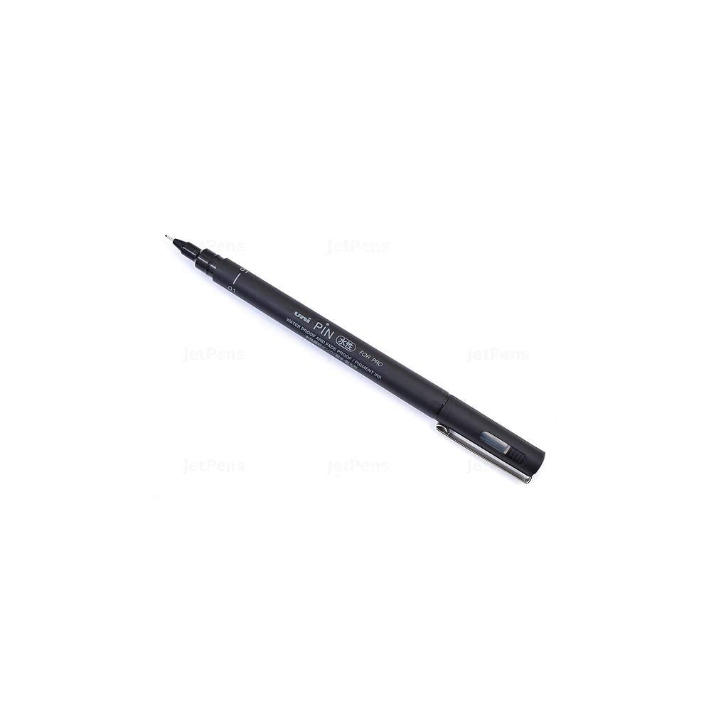 UNI-BALL PIN DRAWING PEN FINELINER ULTRA FINE LINE MARKER 0.3mm BLACK Ink - [Pack of 3] (additional view 1)