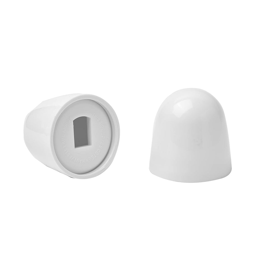 4Packs Universal Toilet Bolt Caps, Round Plastic Push-On Toilet Bowl Bolt Caps Covers (additional view 5)