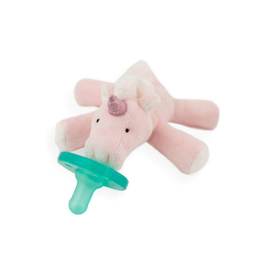WubbaNub Infant Pacifier - Star the Pink Unicorn (W32716)