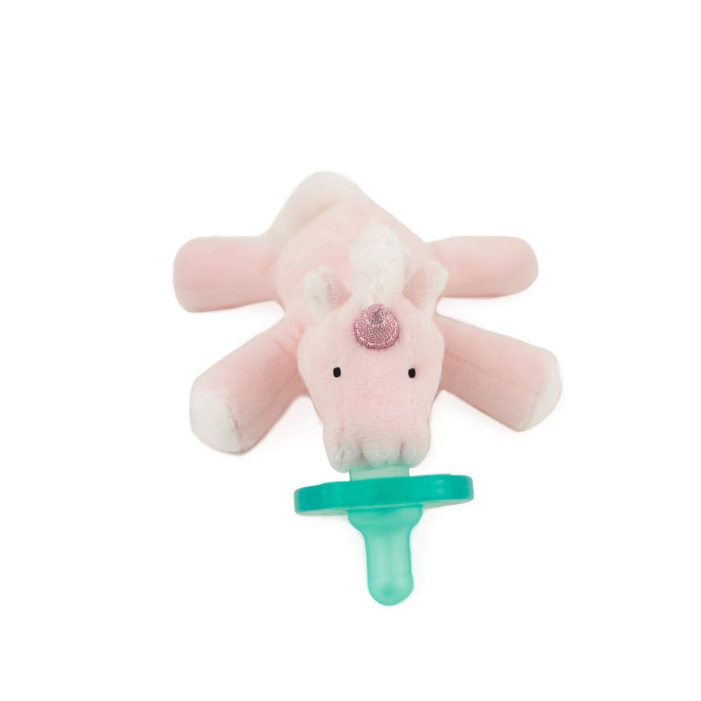 WubbaNub Infant Pacifier - Star the Pink Unicorn (W32716)