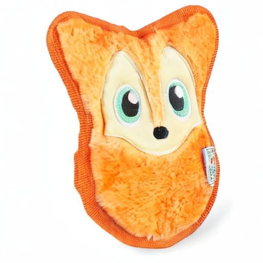 Outward Hound Durablez Minis Tough Chew Plush Squeaky Dog Toy, Fox, 6.3" (additional view 8)