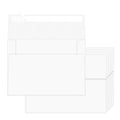 Ouzoustate A2 Invitation Envelopes 4.375x5.75 - 200 PCS white