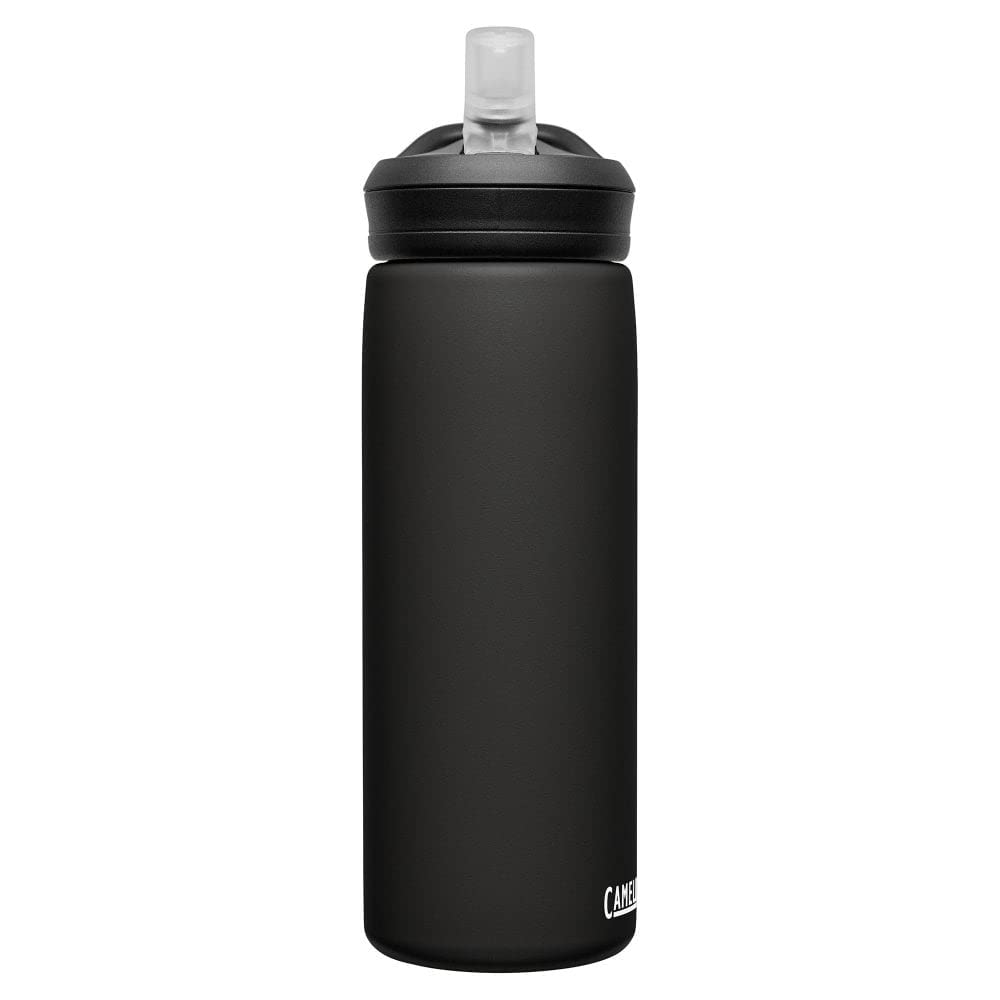 CamelBak Eddy+ Insulated Stainless Steel Water Bottle with Bite Valve Straw - Black / 20 Ounces view 4