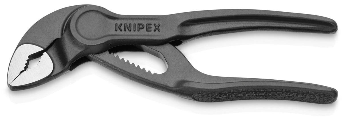 KNIPEX 87 00 100, 4 in. Cobra XS Water Pump Pliers, Capacity 1 in.