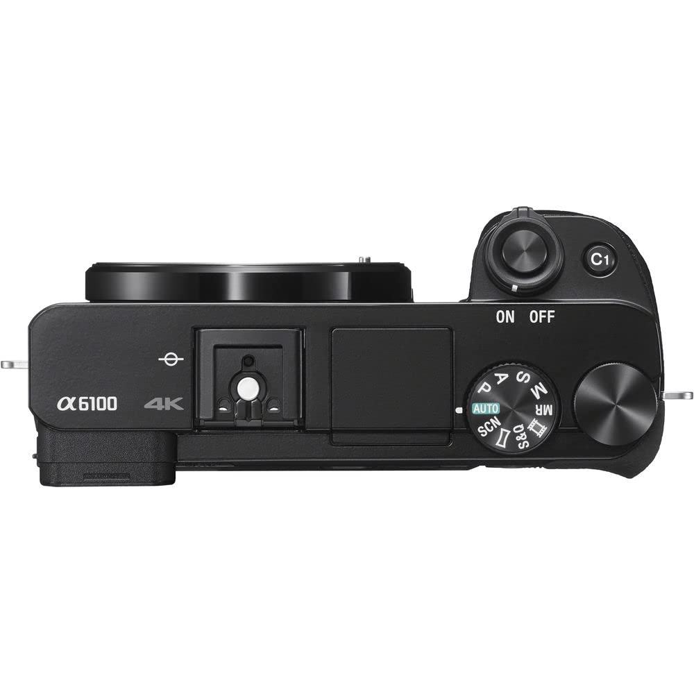 Sony Alpha a6100 Mirrorless Camera 16-50mm & 55-210mm Dual Lens Bundle (ILCE6100XB_EDI_1) (Pack of 16)