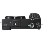 Sony Alpha a6100 Mirrorless Camera 16-50mm & 55-210mm Dual Lens Bundle (ILCE6100XB_EDI_1) (Pack of 16)