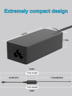 HSXIRQA 65W USB C Charger Fit for Lenovo IdeaPad Laptop Fast Charging (additional view 3)