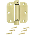 Amazon Basics Self-Closing Door Hinge, 3.5 Inch x 3.5 Inch