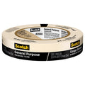 3M 36-Rolls of .94” x 60 yds 2050-24AP Scotch Greener Tan General Purpose Masking Tape (Pack of 36)
