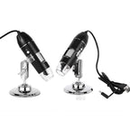 Luejnbogty 1600X Digital Microscope Camera 3In1 USB Portable Elec Microscope for Soldering LED Magnifier for Cell Phone