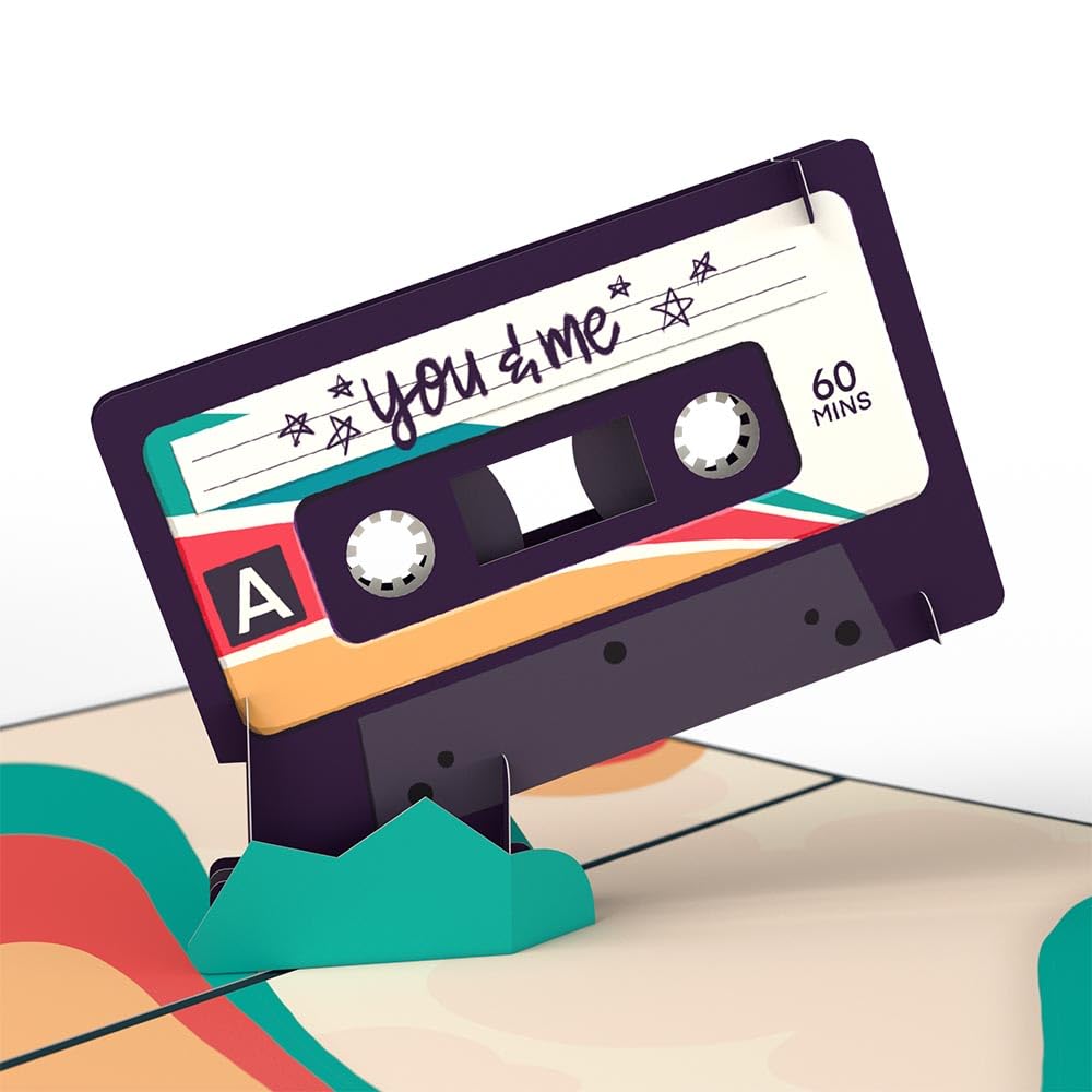 Lovepop The Perfect Mixtape Pop-Up Birthday & Anniversary Card (LP5147)