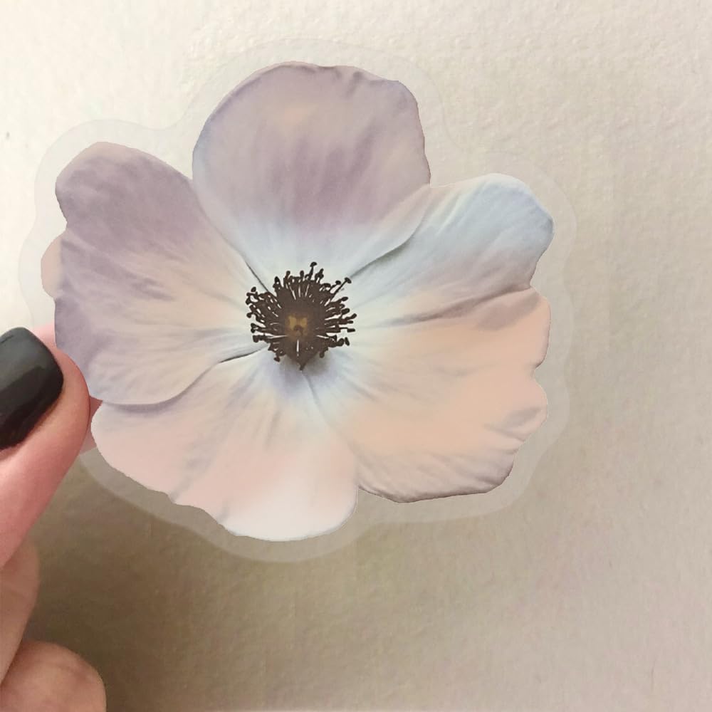 50Pcs Pink Flower Stickers for Kid Cartoon Aesthetic Sticker Bag Waterproof Water Bottle (additional view 2)