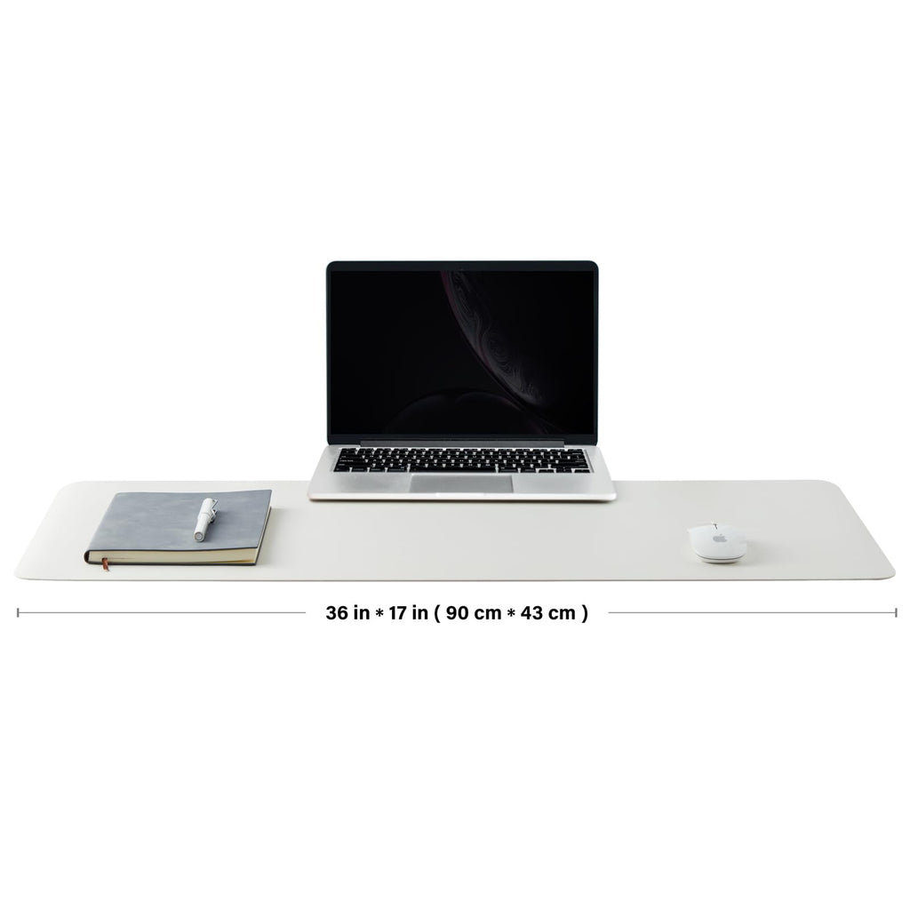 HOMIEAZICOZI Cork Desk Mat - Dual-Sided Desk Pad for Office and Home - Desk Organization and Accessories - Ideal for