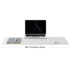 HOMIEAZICOZI Cork Desk Mat - Dual-Sided Desk Pad for Office and Home - Desk Organization and Accessories - Ideal for
