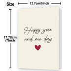 WowBefun Valentine Day Gifts & Card | Anniversary Card to Husband | Funny Anniversary Card & Gifts for Women, Men, Husband, Wife, Him