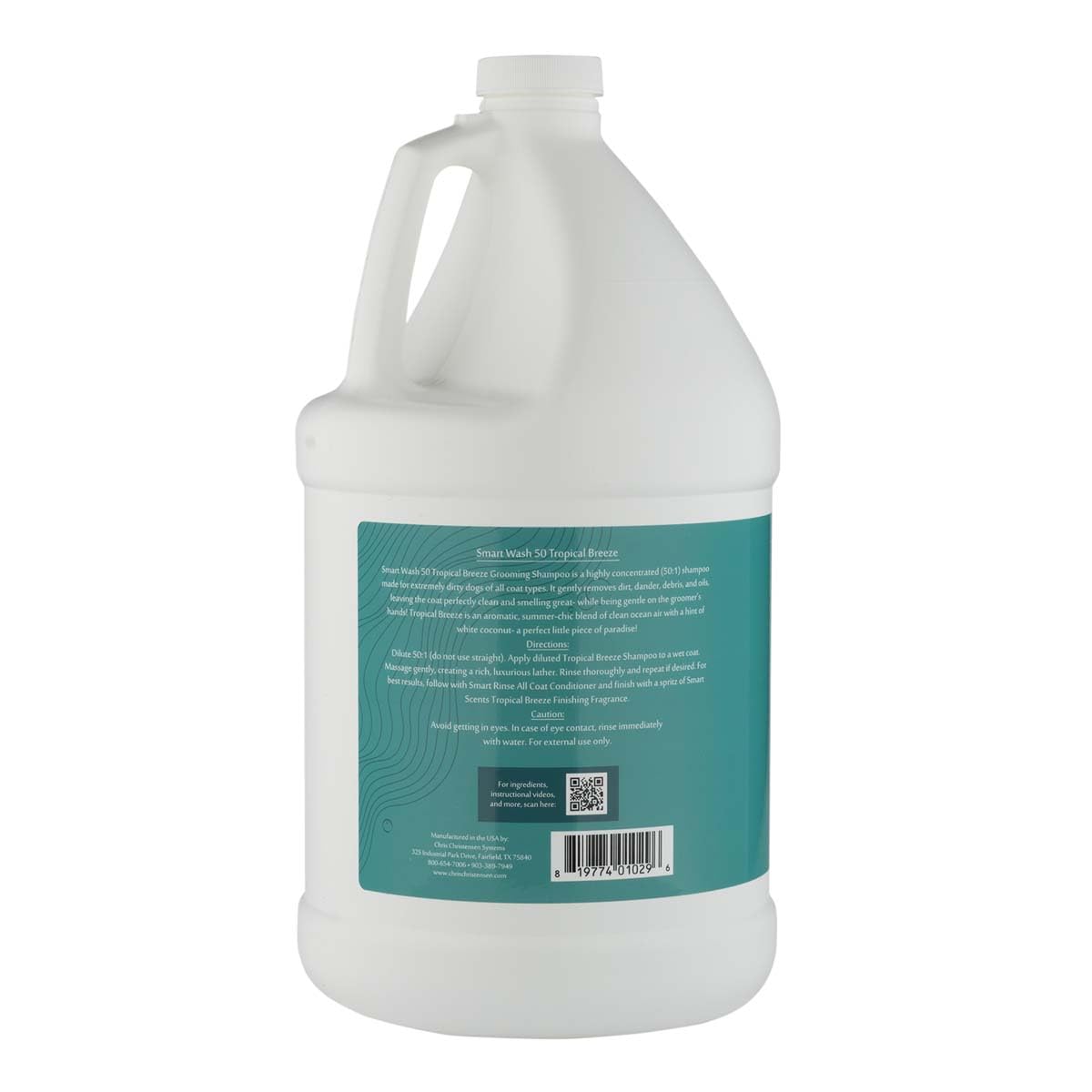 Chris Christensen SmartWash50 Ultra Concentrated Dog Shampoo - Tropical Breeze - 1 Gallon view 8