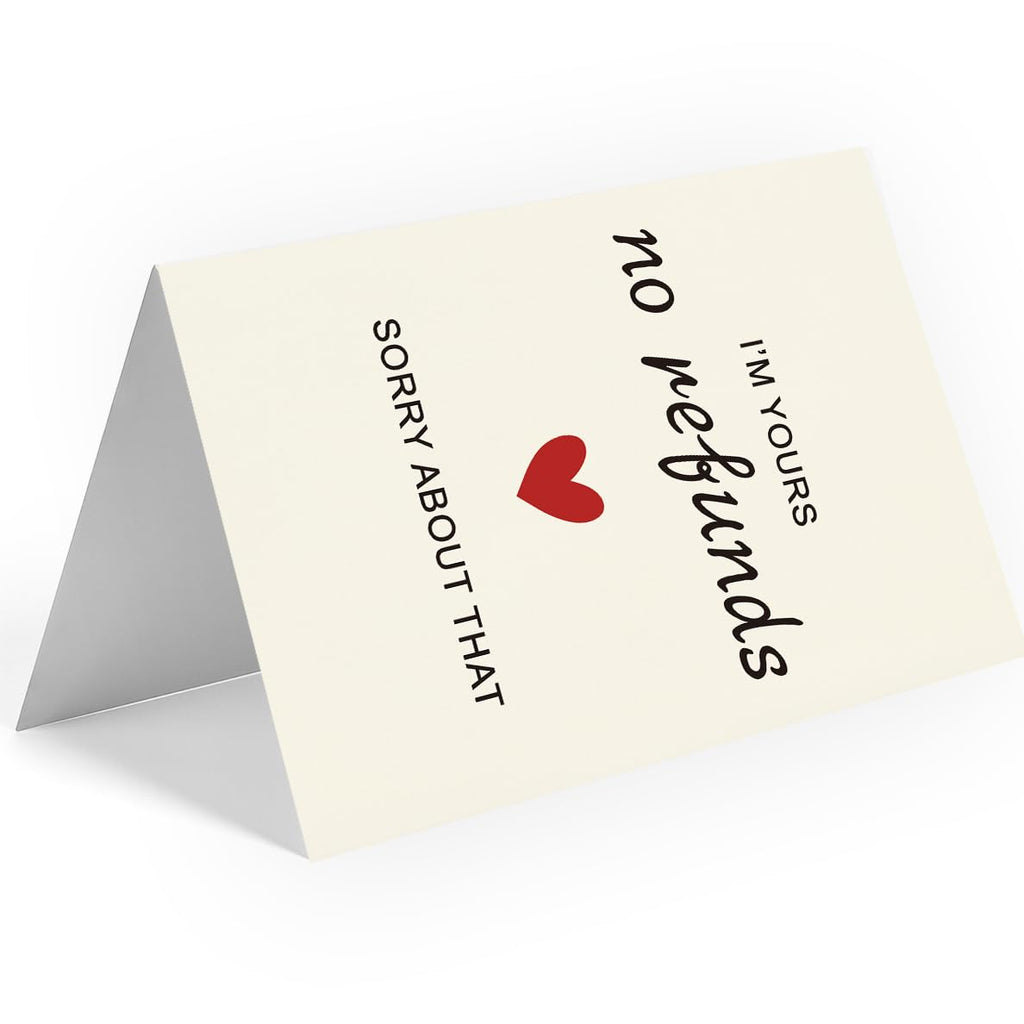 WowBefun Valentine Day Gifts & Card | Anniversary Card to Husband | Funny Anniversary Card & Gifts for Women, Men, Husband, Wife, Him