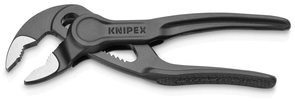 KNIPEX 87 00 100, 4 in. Cobra XS Water Pump Pliers, Capacity 1 in.