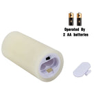 antizer Flameless Candles - Ivory - 2.2"D x 9 Pack view 5