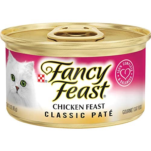 Purina Fancy Feast Chicken Classic Pate Wet Cat Food, Pack of 24, 3 oz Cans (additional view 3)