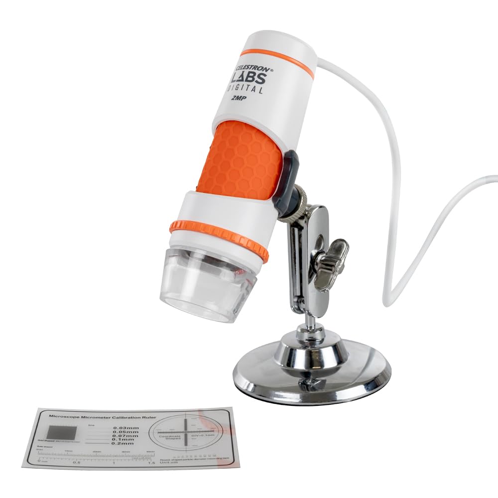 Celestron Labs Digital 2MP Handheld Microscope for Live PC ViewingLearning