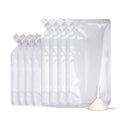 OHMAXHO Plastic Reusable Drink Pouches for Adults - A【8OZx4PCS+16OZx4PCS】