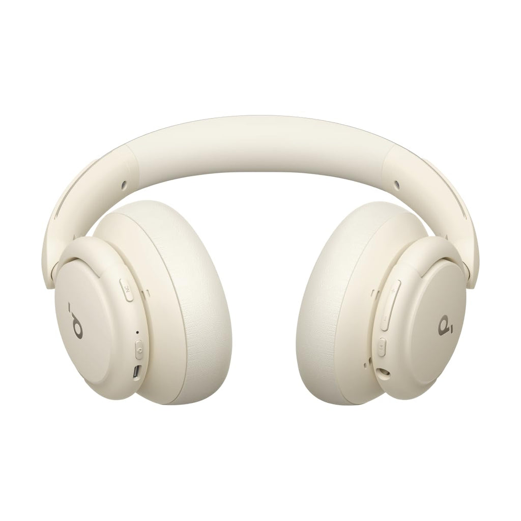 Soundcore by Anker Life Q30 Hybrid Active Noise Cancelling Headphones with Multiple Modes - Beige view 7