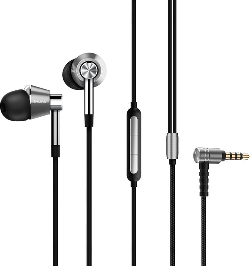 1MORE Triple Driver in-Ear Earphones Hi-Res Headphones with High Resolution, Bass Driven Sound, MEMS Mic, in-Line