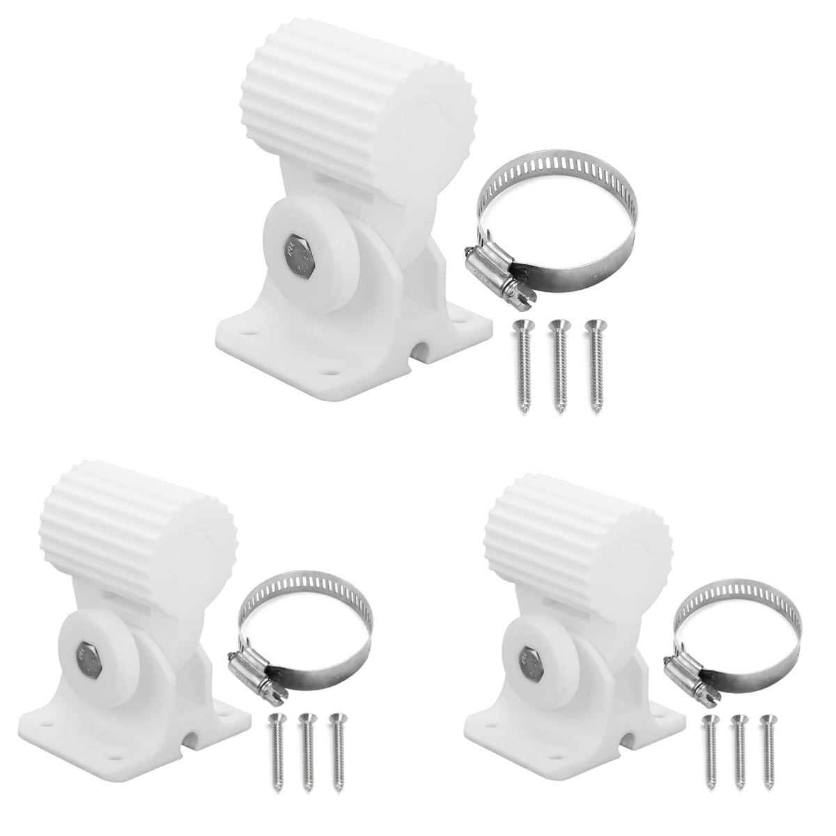 Foruly 3PCS Wall Mount Bracket for Ubiquiti NanoStation NS-5AC & LTU Lite