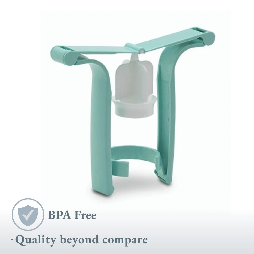 Ameda Manual Breast Pump | One-Hand Portable Breast Pump (additional view 1)