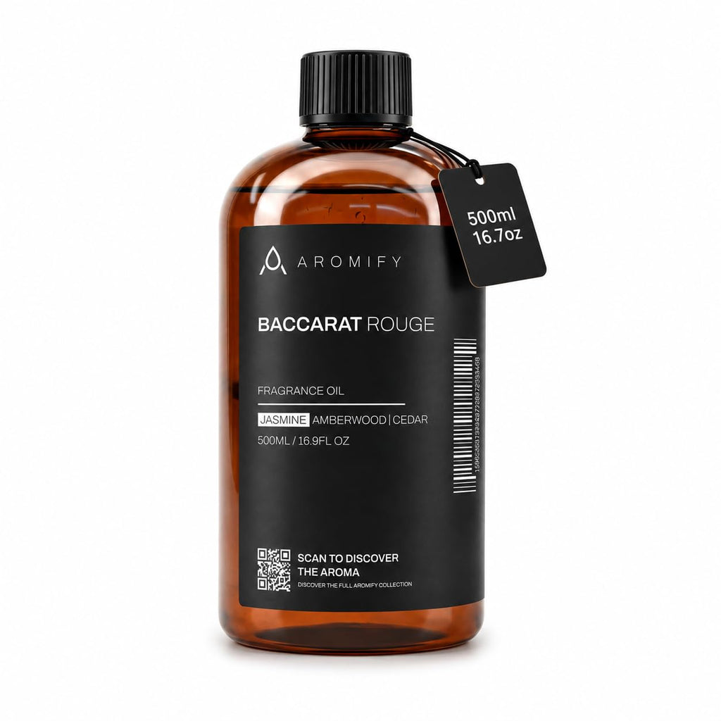 Aromify Baccarat Rouge Diffuser Oil with Jasmine, Amberwood & Cedar 500ML
