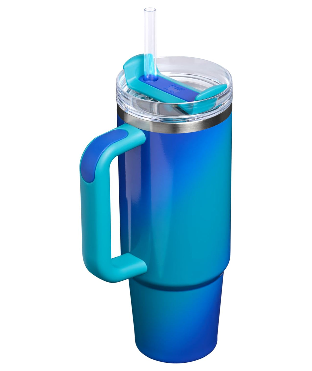 STANLEY Quencher H2.0 Flow State Tumbler, 30 oz, Sea Glass Aura