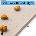 GORILLA GRIP Dog Food Mat, 100% Waterproof Silicone