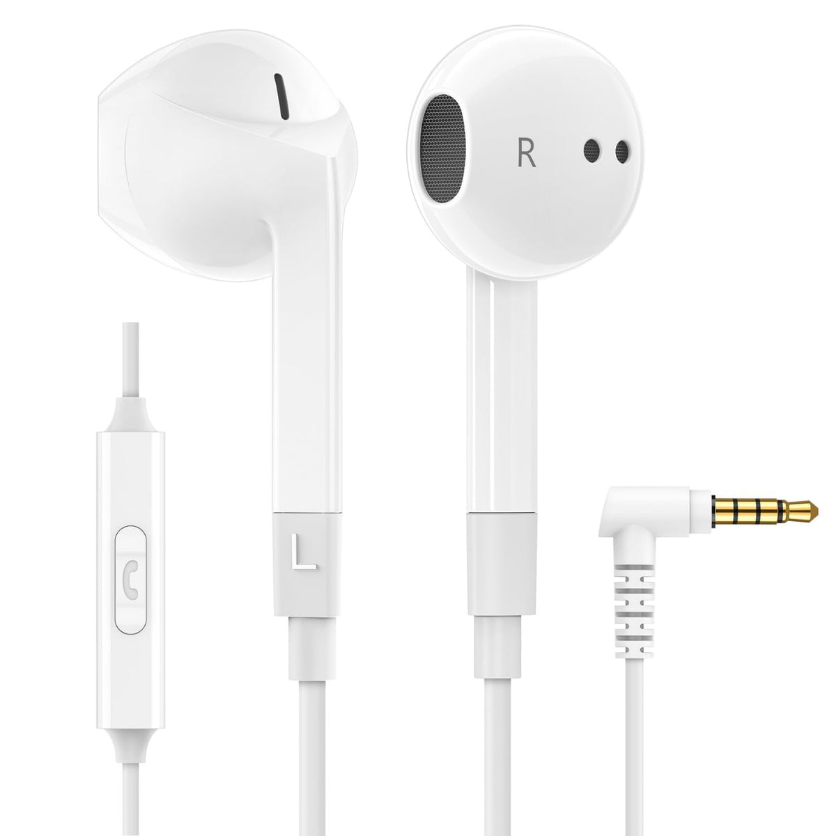 LUDOS FEROX Wired Earbuds in-Ear Headphones - 1 Pack