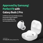 AZLA SednaEarfit MAX for Galaxy Buds 2 Pro Phantom Black (L), Earbud Tips for Wireless (additional view 3)