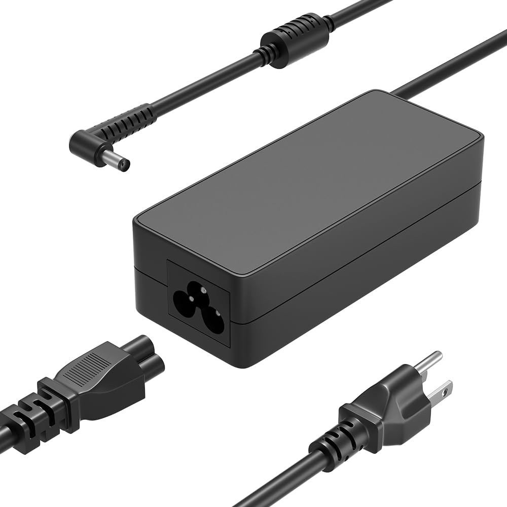 HSXIRQA 65W AC Charger 4.0mm Tip Compatible with Lenovo Ideapad Laptop
