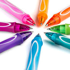 BIC Gel-Ocity Quick Dry Gel Pens, Medium Point Retractable Gel Pen (0.7mm), Assorted Colors, 12-Count- Pack of 18