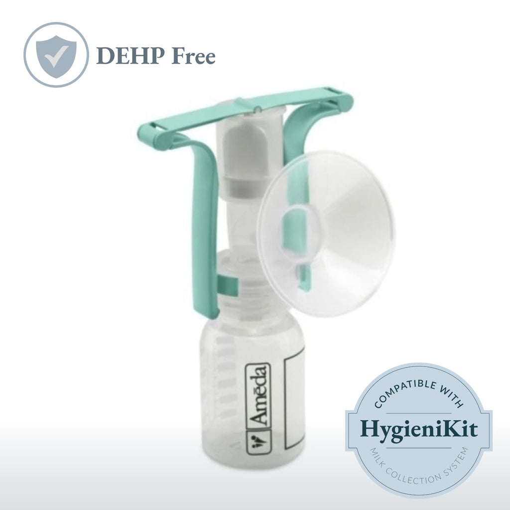 Ameda Manual Breast Pump | One-Hand Portable Breast Pump (additional view 2)