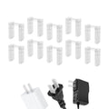 10Pcs Phone Charger Plug Cover 2 Pin Power Plug Power Inlet Cover,Outlet Baby Proof Cover
