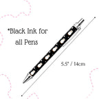 YJ PREMIUMS 6PC Ballpoint Pens - Penguin view 3