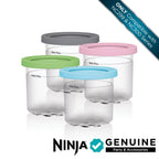 Ninja XSKPLD4BCD CREAMi Original Pints, 4 Count, Compatible with NC299AMZ and NC300s Series, BPA-Free, Dishwasher Safe (Pack of 4)