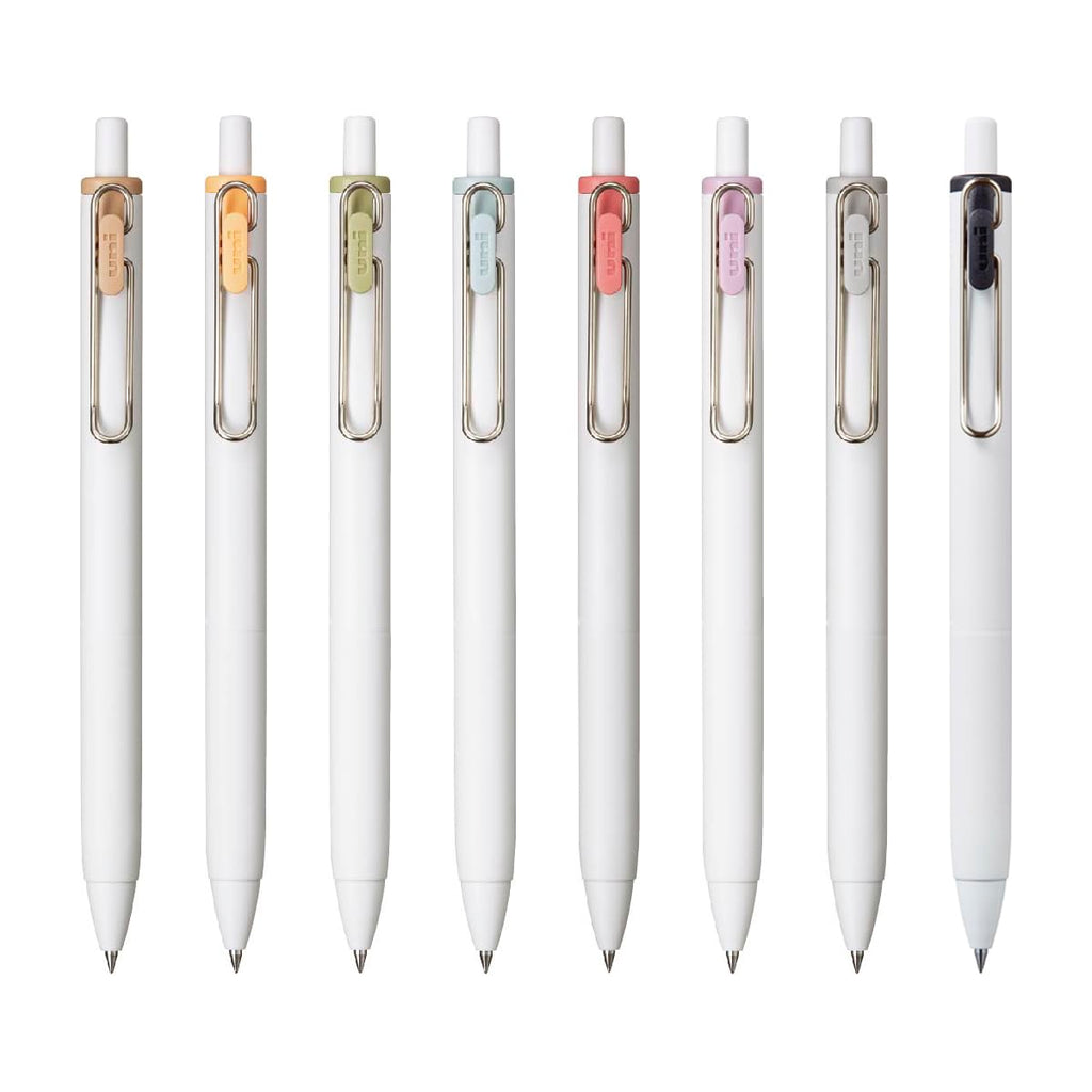 Mitsubishi Pencil UMNS38FC8C Gel Ballpoint Pen Uni-Ball One 0.38 Fica Color Set of 8 (additional view 1)