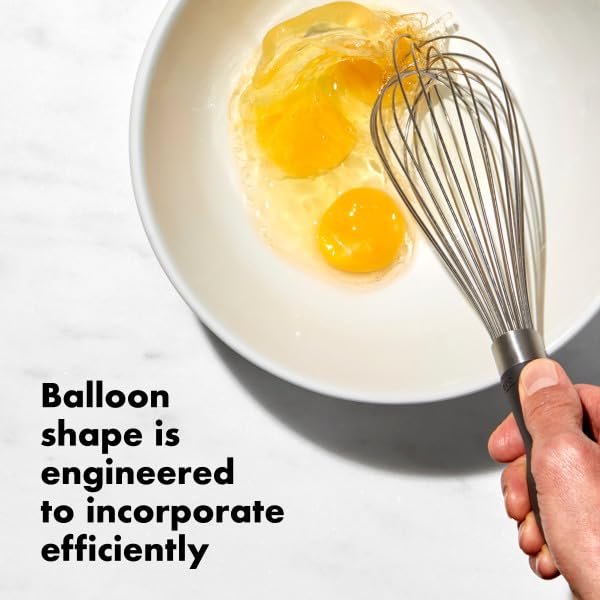 OXO Good Grips Balloon Kitchen Whisk - Stainless Steel, 11 Inch (additional view 1)