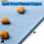 GORILLA GRIP Dog Food Mat, 100% Waterproof Silicone