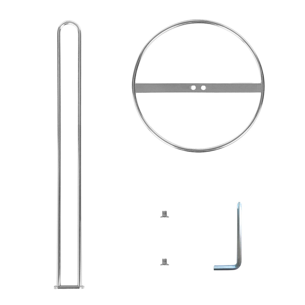 OBODING Paper Towel Holder Countertop - Silver view 4